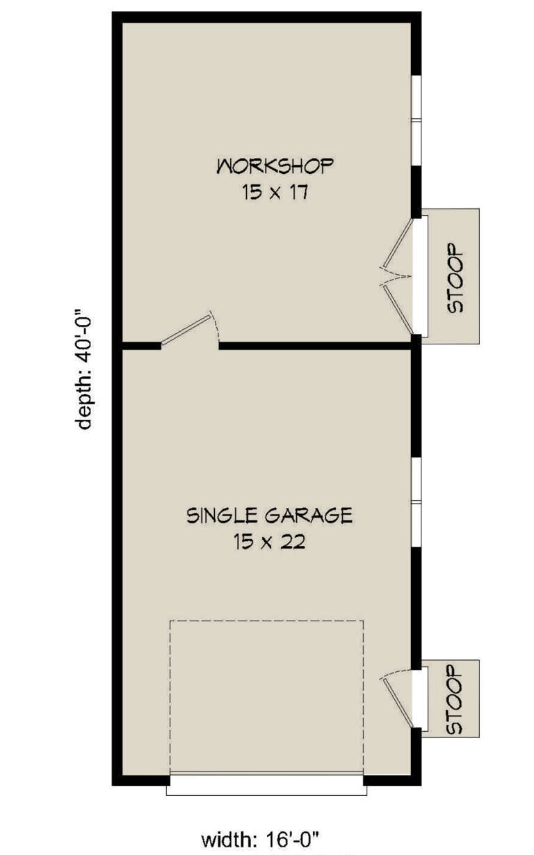 House Plan House Plan #25107 Drawing 1