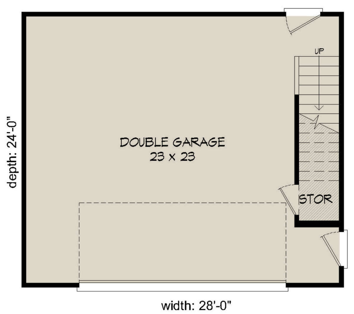 Garage for House Plan #940-00273