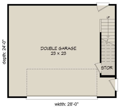 Garage for House Plan #940-00273