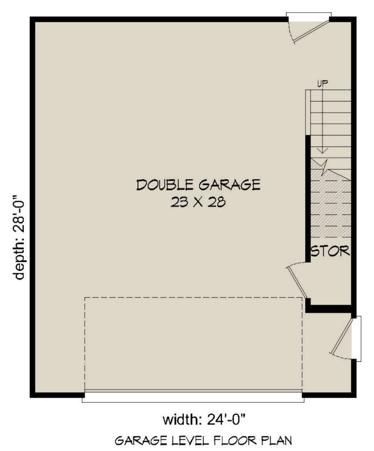 House Plan House Plan #25110 Drawing 1