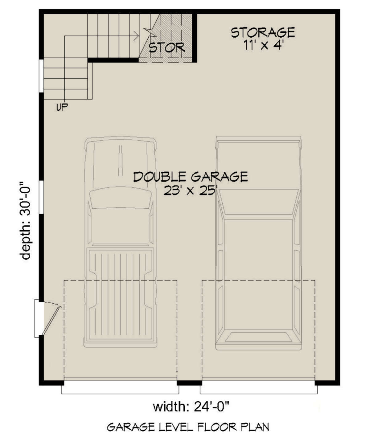 Garage for House Plan #940-00276