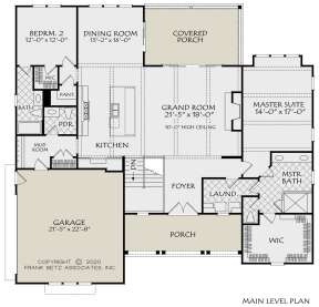 Main Floor for House Plan #8594-00446