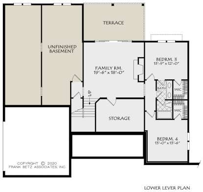 Basement for House Plan #8594-00446