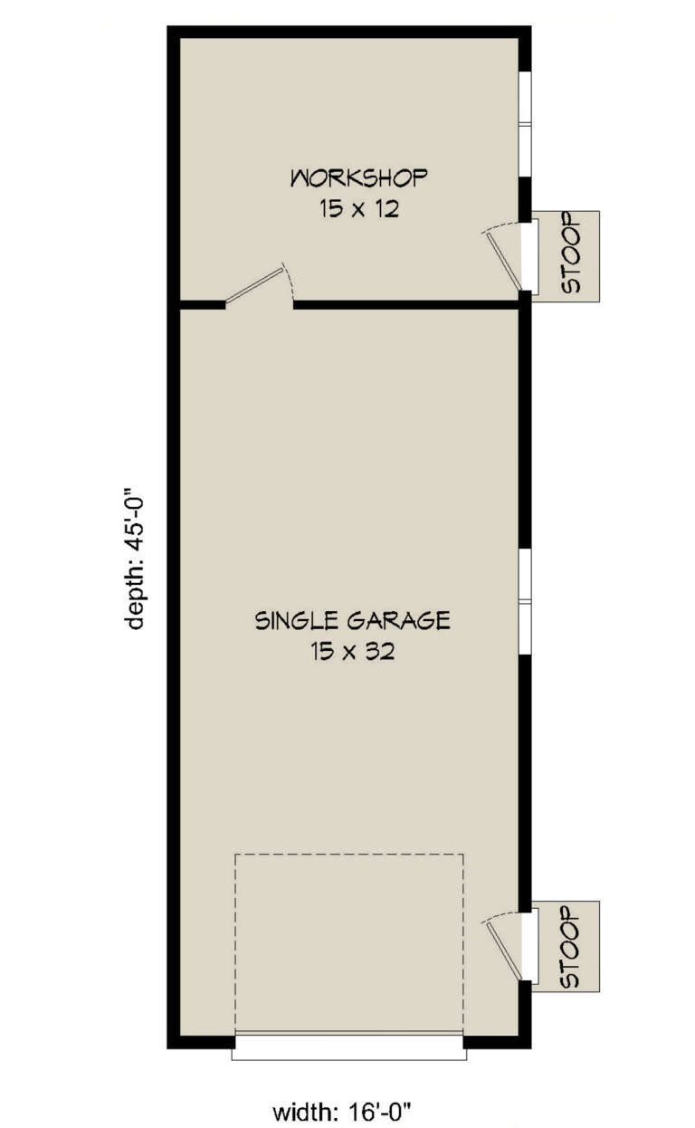 House Plan House Plan #25119 Drawing 1