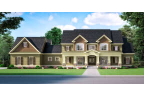 Craftsman House Plan #6082-00183 Elevation Photo