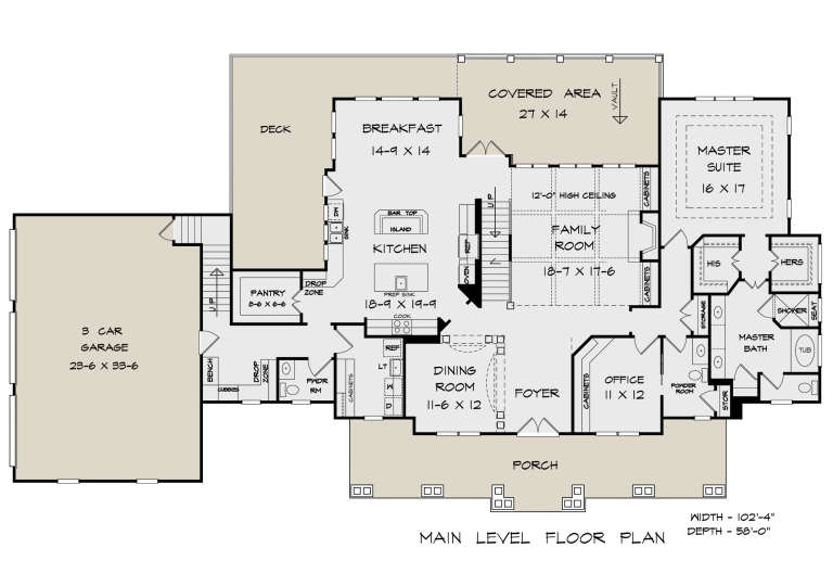 House Plan House Plan #25121 Drawing 1