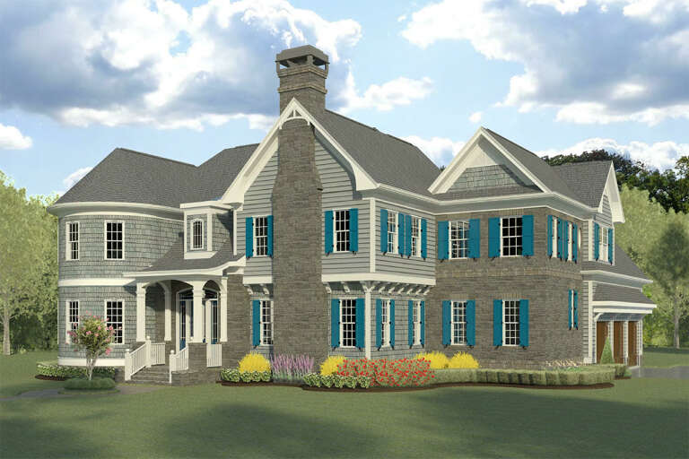 House Plan House Plan #25123 Front Elevation 