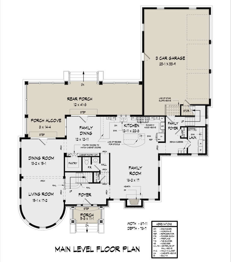 House Plan House Plan #25123 Drawing 1