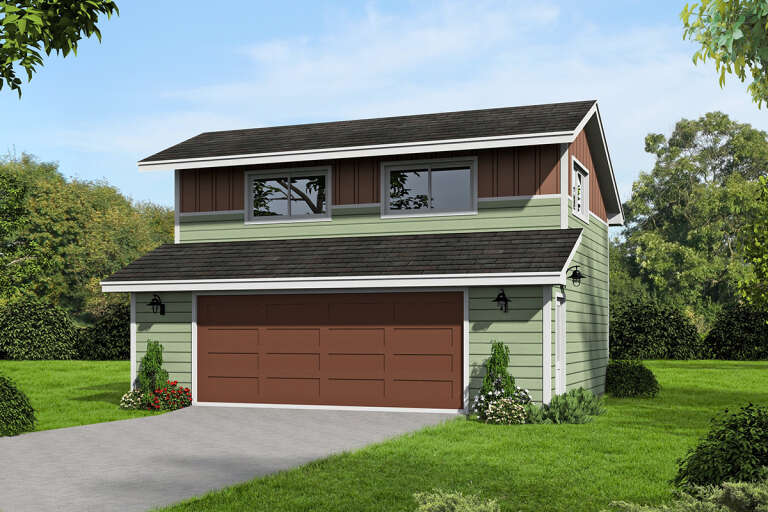 House Plan House Plan #25124 Front Elevation 