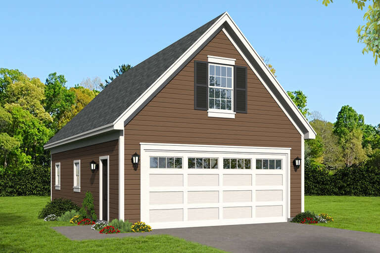 House Plan House Plan #25125 Front Elevation 