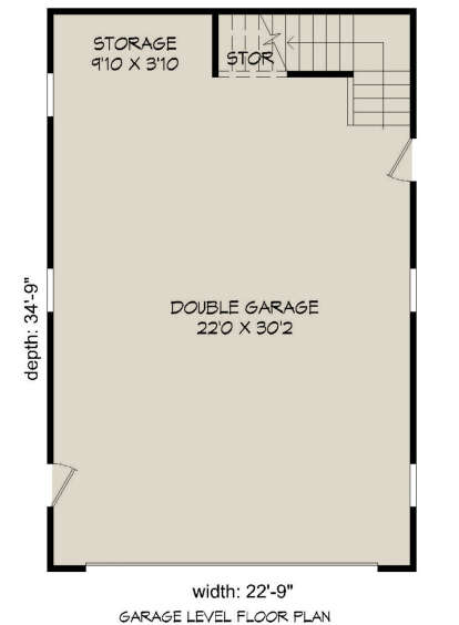 House Plan House Plan #25125 Drawing 1
