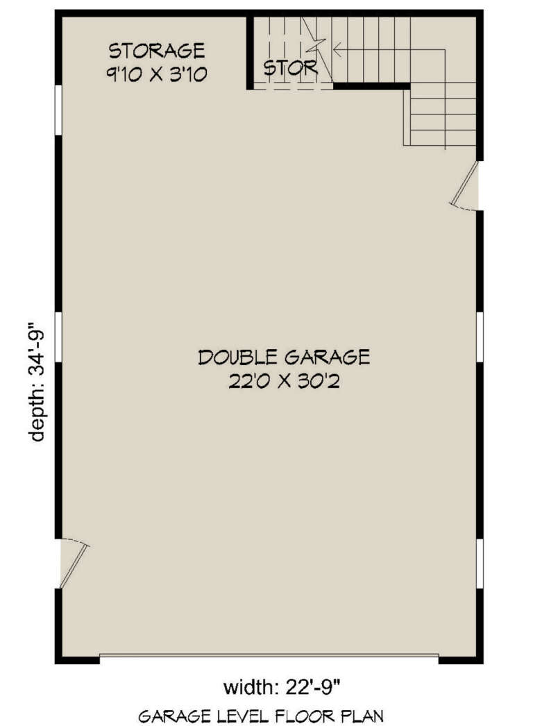 House Plan House Plan #25125 Drawing 1