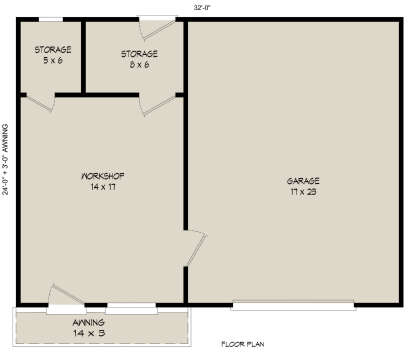 Garage for House Plan #940-00281