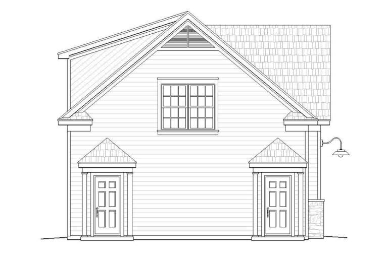 Colonial House Plan #940-00282 Elevation Photo