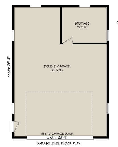 Garage for House Plan #940-00283