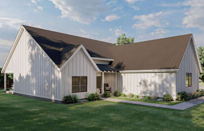 Modern Farmhouse House Plan #963-00476 Elevation Photo