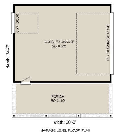 Garage for House Plan #940-00285