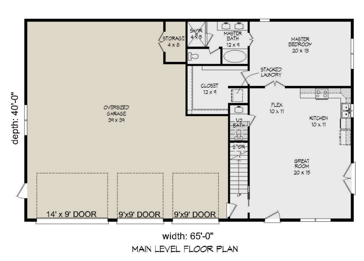 Main Floor for House Plan #940-00287