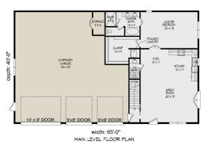 Main Floor for House Plan #940-00287