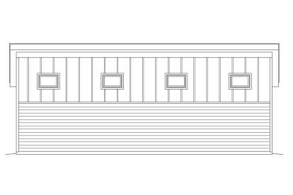 Modern House Plan #940-00288 Elevation Photo