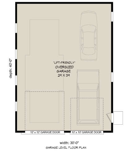 Garage for House Plan #940-00288