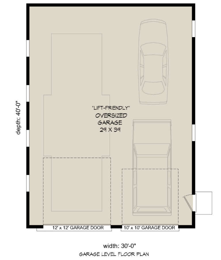 House Plan House Plan #25134 Drawing 1