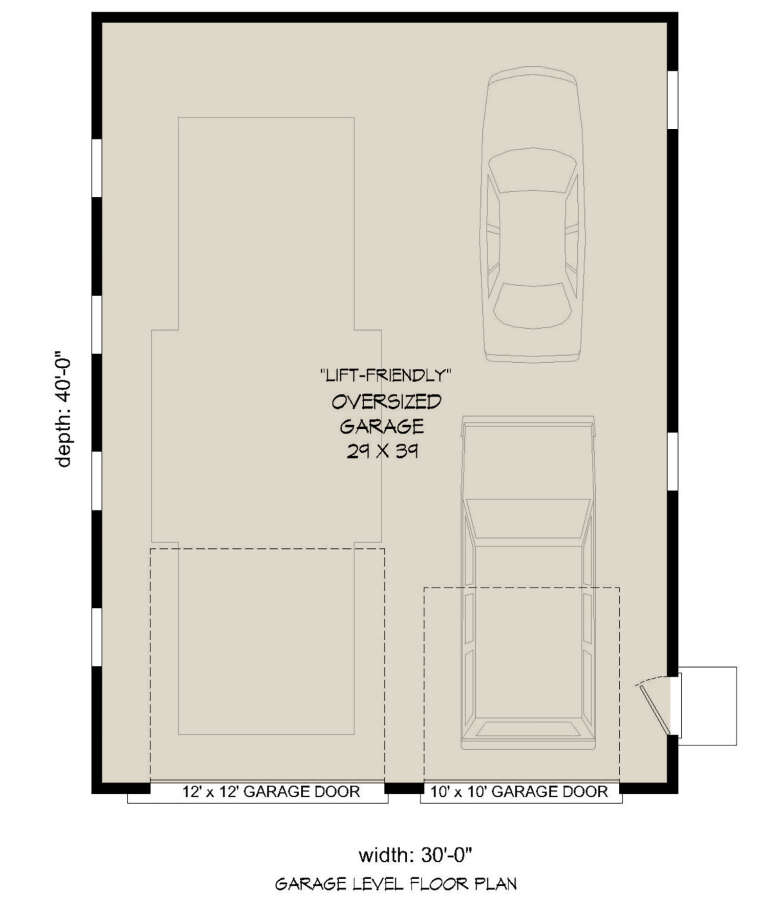 House Plan House Plan #25134 Drawing 1