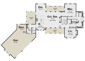 Main Floor for House Plan #963-00477