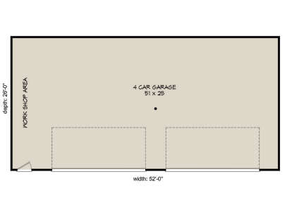 Garage for House Plan #940-00291