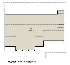 Second Floor for House Plan #940-00292