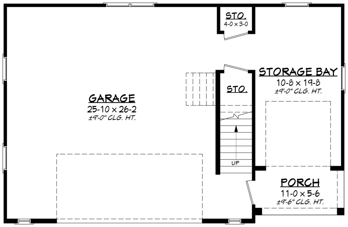 Garage for House Plan #041-00238