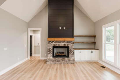 Modern Farmhouse House Plan #4534-00045 Build Photo