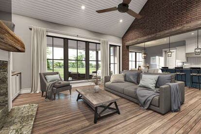 Modern Farmhouse House Plan #4534-00045 Additional Photo