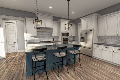 Modern Farmhouse House Plan #4534-00045 Additional Photo