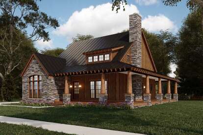 Mountain House Plan #8318-00185 Elevation Photo