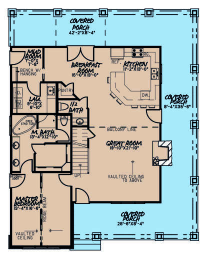 House Plan House Plan #25142 Drawing 1
