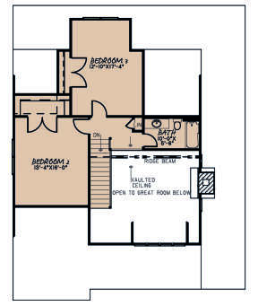 Second Floor for House Plan #8318-00185