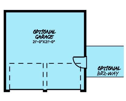 Detached Garage for House Plan #8318-00185