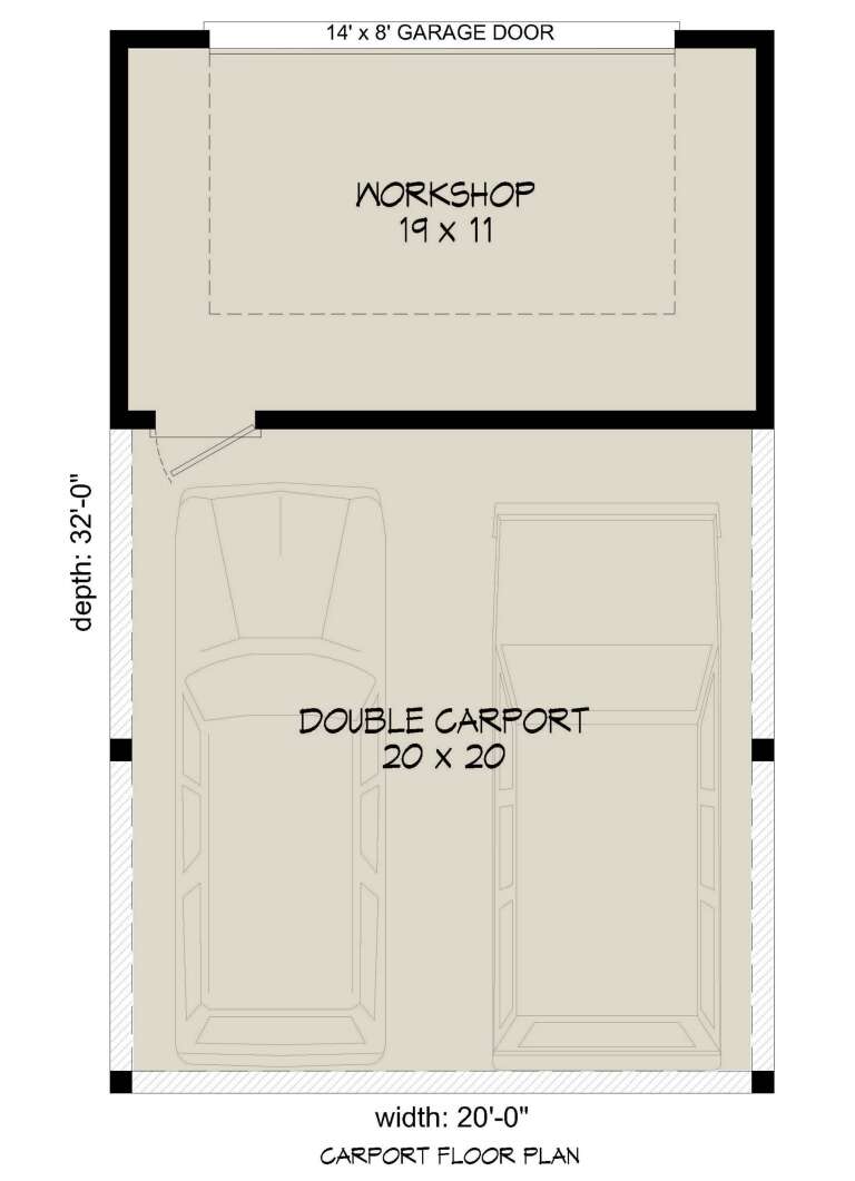 House Plan House Plan #25143 Drawing 1