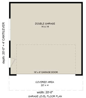 Garage Floor for House Plan #940-00294