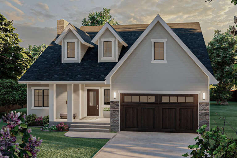 House Plan House Plan #25145 Front Elevation 