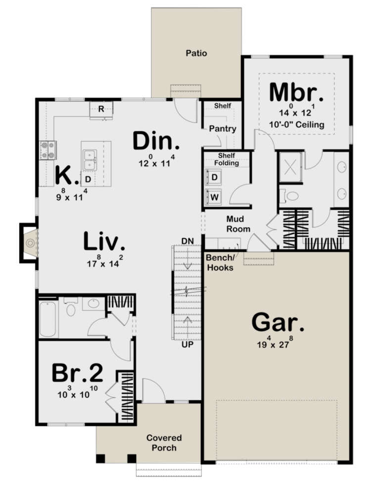 House Plan House Plan #25145 Drawing 1