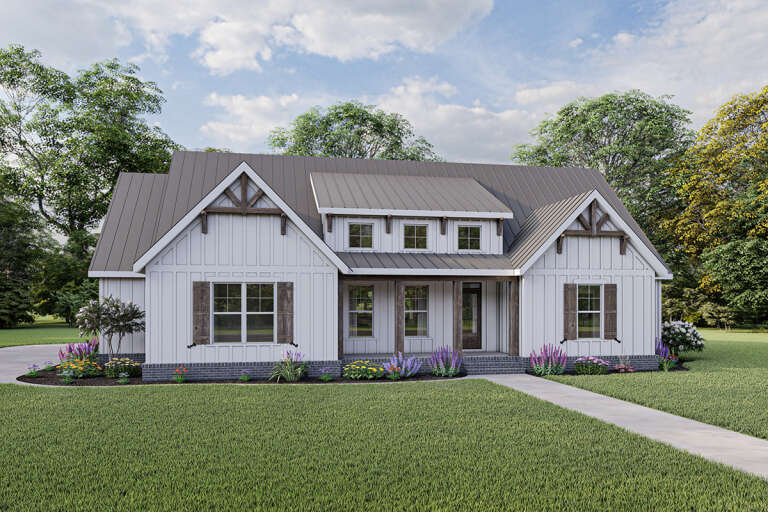 House Plan House Plan #25153 Front Elevation 