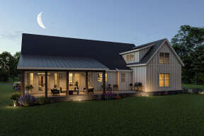 Modern Farmhouse House Plan #009-00300 Elevation Photo