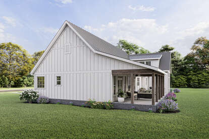 Modern Farmhouse House Plan #009-00300 Elevation Photo