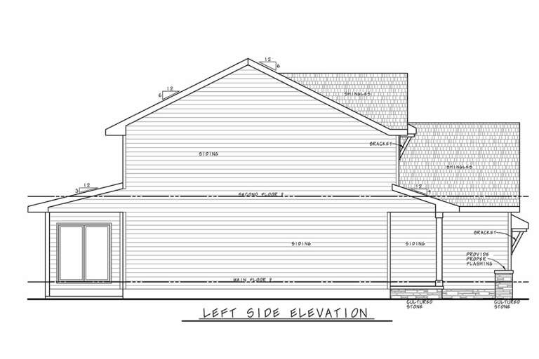 Traditional House Plan #402-01681 Elevation Photo