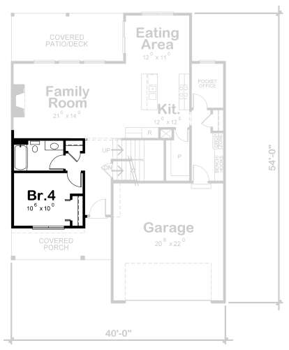 House Plan House Plan #25155 Drawing 3