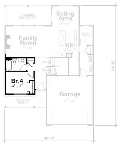 House Plan House Plan #25155 Drawing 3