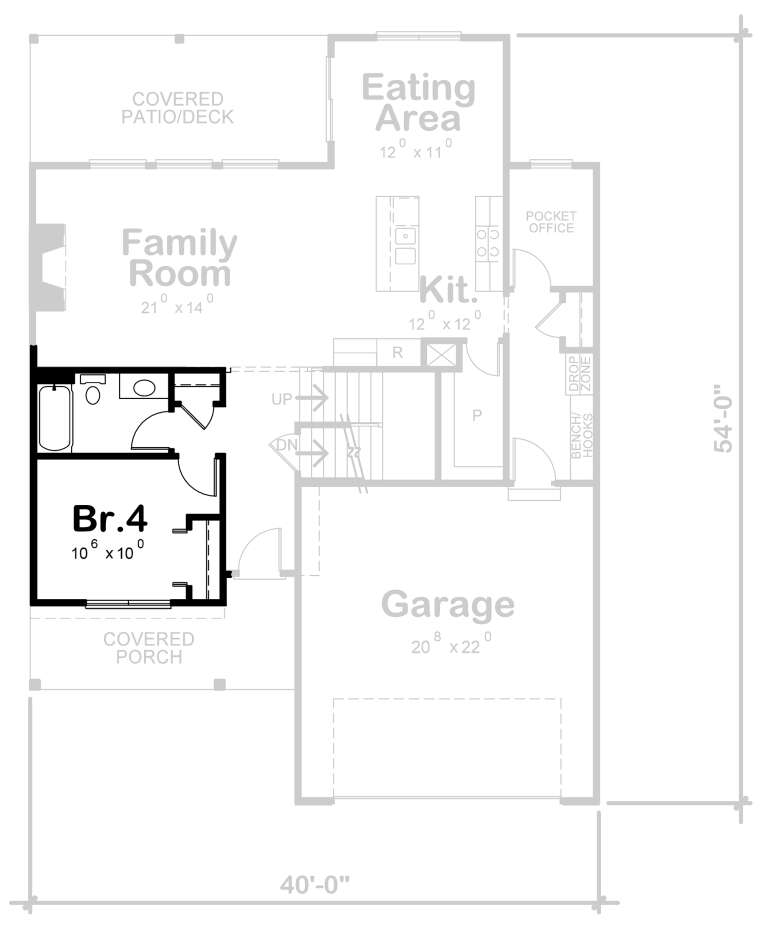 House Plan House Plan #25155 Drawing 3