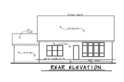 Craftsman House Plan #402-01683 Elevation Photo